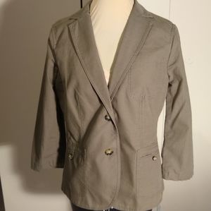 Talbots lightweight casual jacket, layering